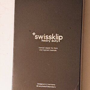 Swissklip Heavy Duty Toenail Clipper For Thick And Ingrown Toenails New Sealed